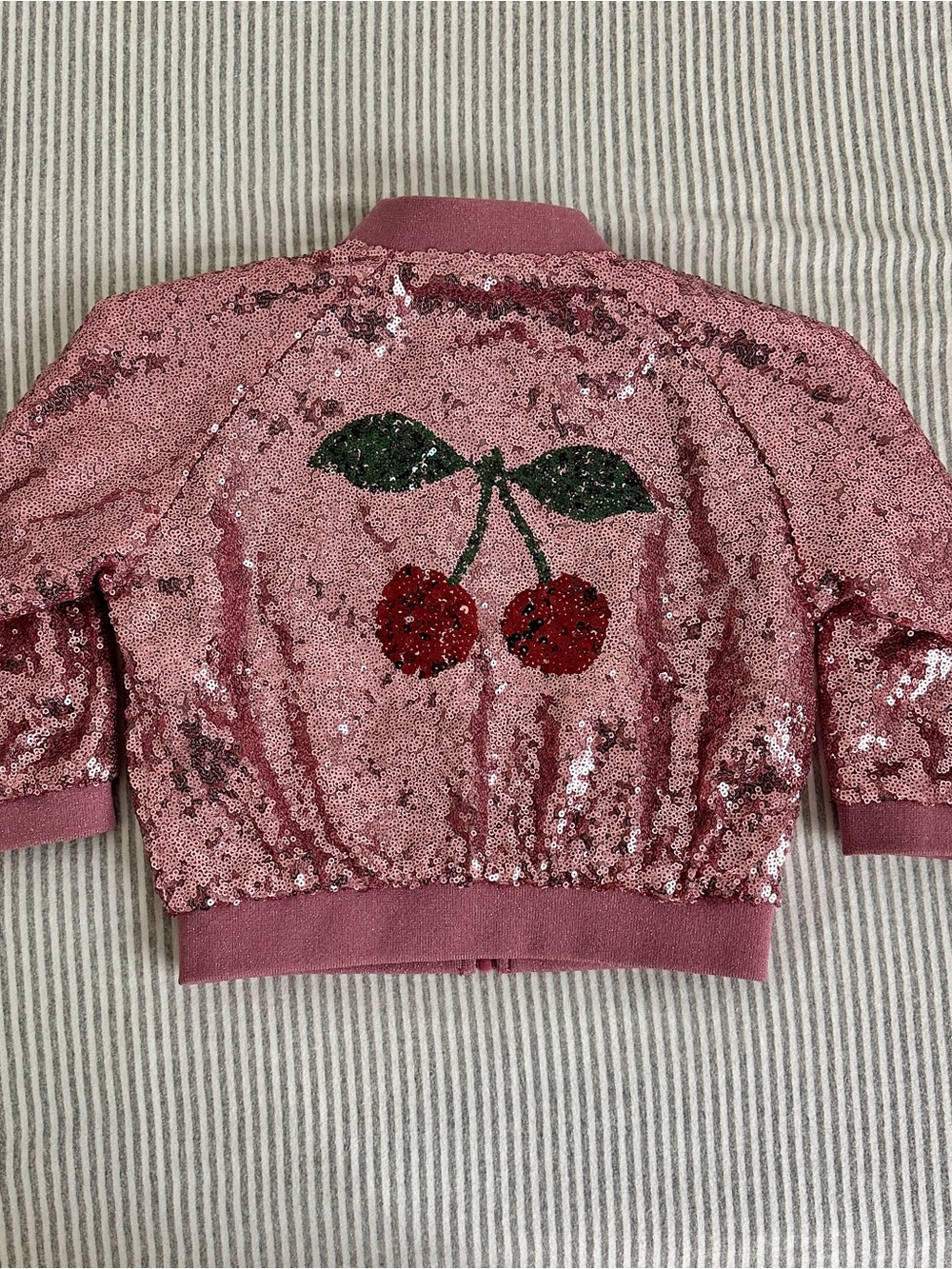 2y Rose Pink Blush Starla Sequin Jacket by Konges Sløjd
